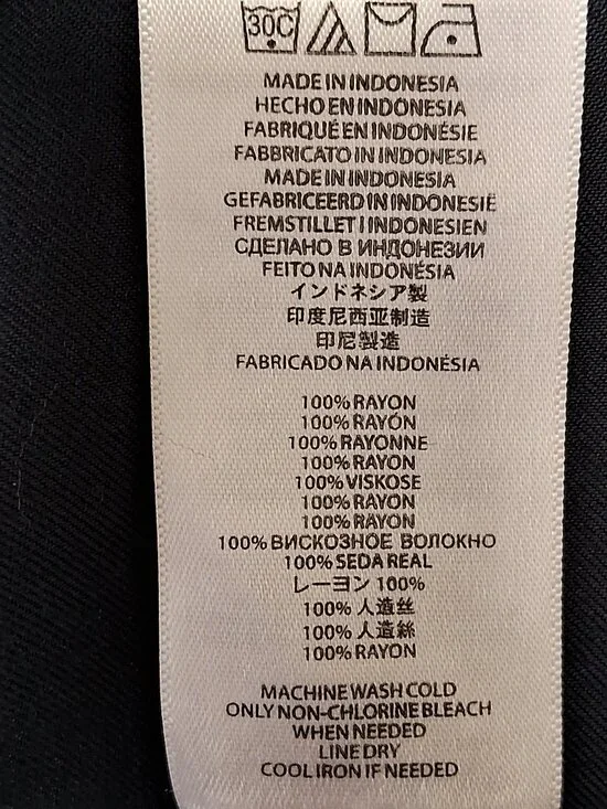 Michael Kors Navy Blue Shirt Dress - Gold Buttons - Picture 9 of 10